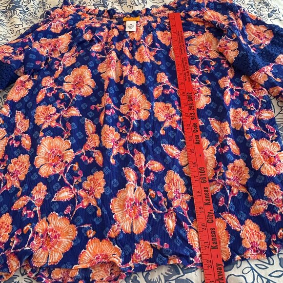 Ruby Rd 1X Bright Colored Top - Picture 11 of 14